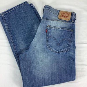 LEVI'S 550 Relaxed Fit Jeans Size 36 X 29 00550-0033 Inspector Wash